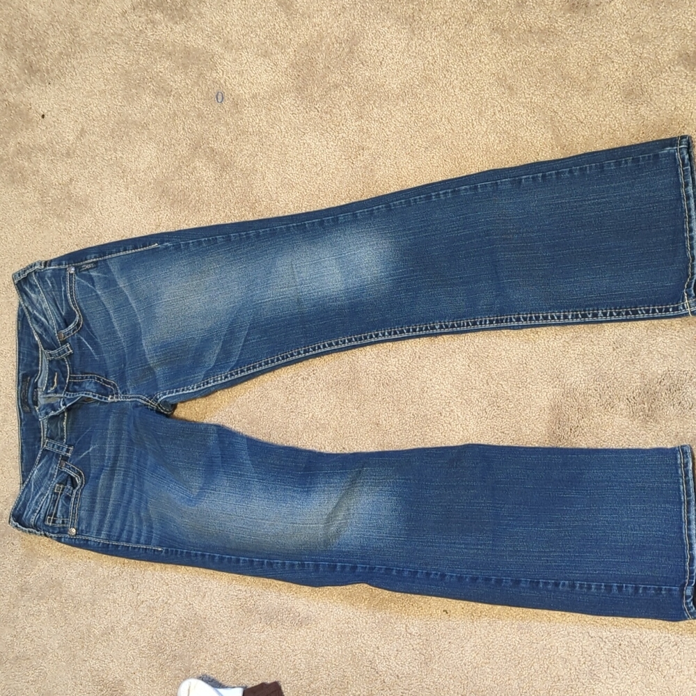 Silver jeans